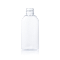 60ml flat clear bottle