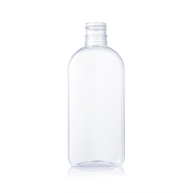 clear and flat pet bottle