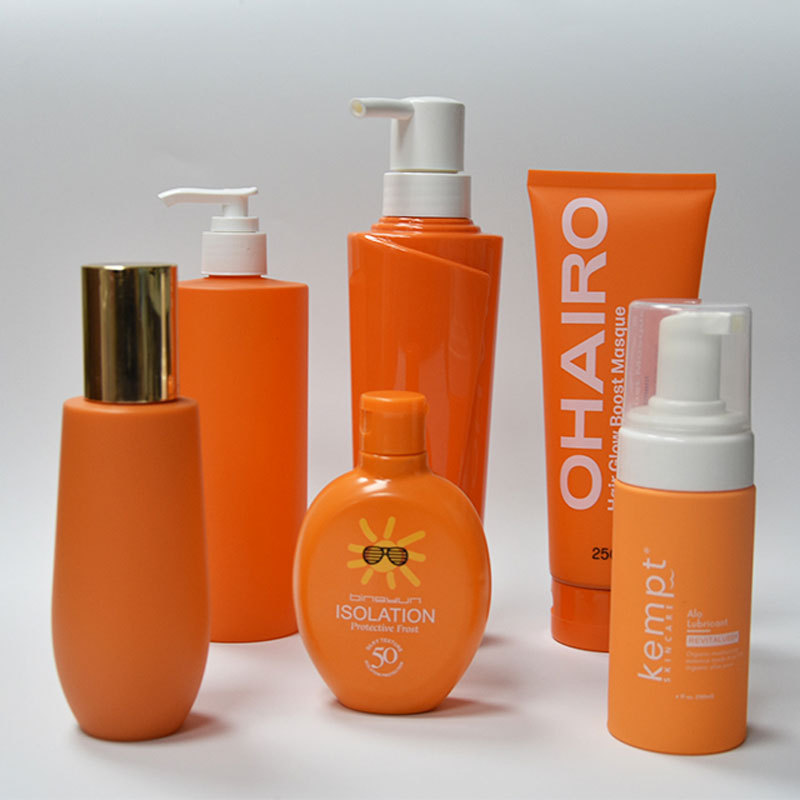 orange sunscreen bottle