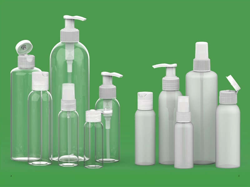 pet bottles and pe bottles