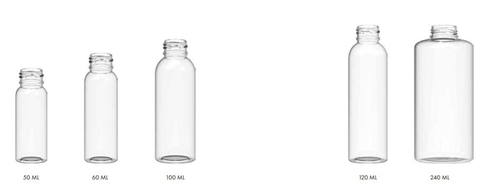 PET PLASTIC BOTTLES